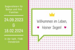 Willkommen im Leben, kleiner Segen