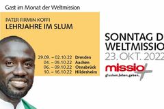 "Das Beste, was wir geben können, sind wir selbst, unsere Gegenwart, unser Herz" - Pater Firmin Koffi, Gast aus der Weltkirche zu Besuch im Bistum Osnabrück