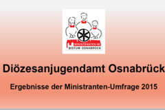 Ministranten-Umfrage 2015 - Ergebnisse