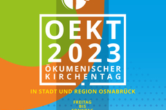 Noch 100 Tage bis zum Ökumenischen Kirchentag: Plakat ÖKT