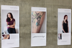 Ausstellung: Trauertattoo - Unsere Haut als Gefühlslandschaft: Ausstellung Trauertattoo