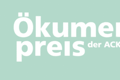 Kreative Projekte für Ökumenepreis 2021 gesucht: Logo Ökumenpreis