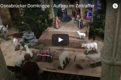 Die Domkrippe im Zeitraffer