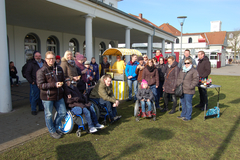 Die Integrationsgruppe TABALUGA auf Norderney: (Bild: privat)