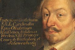 Kunst in Kürze: Die Bischofsgalerie: Als katholischer Hardliner musste der Osnabrücker Bischof Franz Wilhelm von Wartenberg seit 1650 die Gleichberechtigung der Konfessionen im Hochstift respektieren.