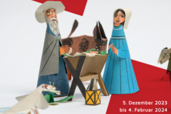 Schauen, Bewegen, Spielen - Weihnachtskrippen (nicht nur) für Kinder: Flyer Krippenausstellung 2023 Schauen, Bewegen, Spielen - Weihnachtskrippen (nicht nur) für Kinder: Flyer Krippenausstellung 2023