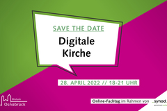 Bischof Franz-Josef Bode: Digitalisierung braucht höhere Priorität in der Kirche : save the date Fachtag digitale Kirche