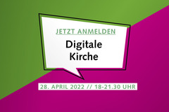 Jetzt anmelden zum Fachtag "Digitale Kirche": Fachtag Digitale Kirche