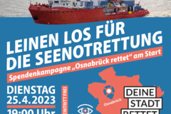 Spendenkampagne "Osnabrück rettet": Seenotrettung